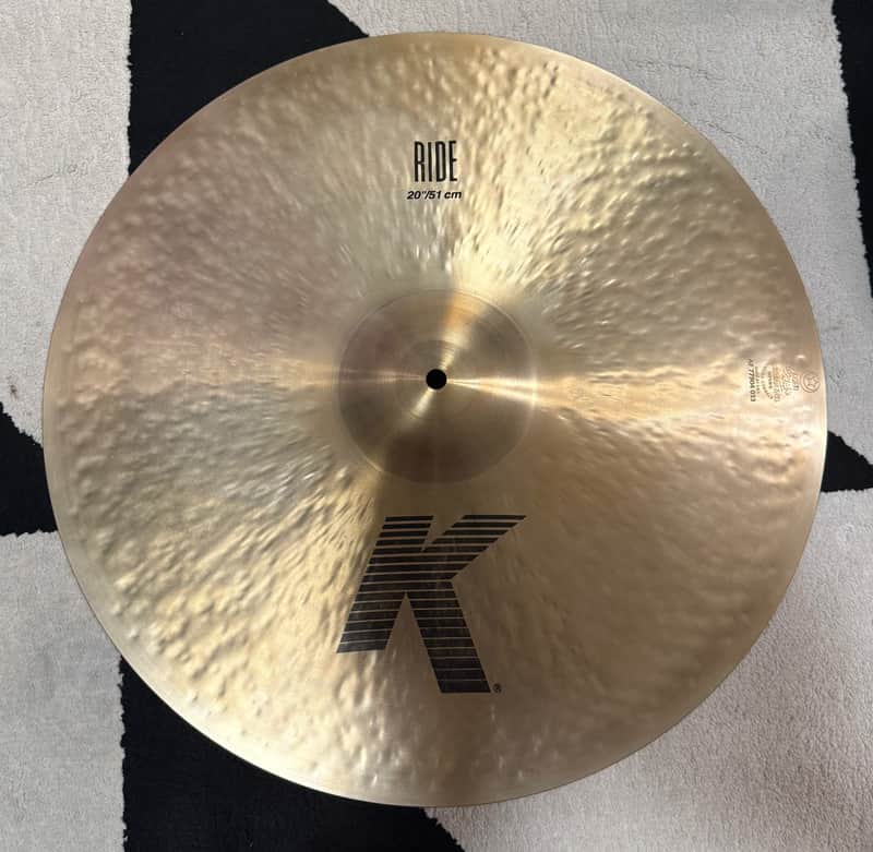 Zildjian 20" K Custom Dark Ride Cymbal 1995 - Present - Traditional image 1