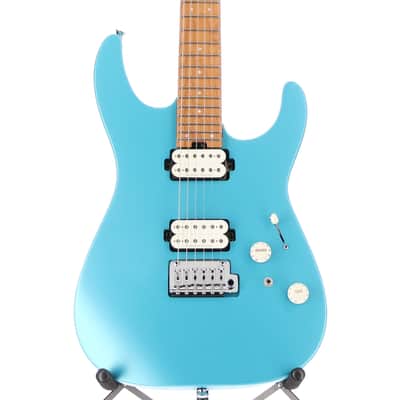 Charvel Pro-Mod DK24 HH 2PT CM, Caramelized Maple Fingerboard, Matte Blue Frost (RP) (11534) image 1