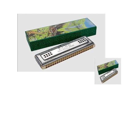 Hohner Echo Harp 2x48 Harmonica - Key of C/G -NEW image 3