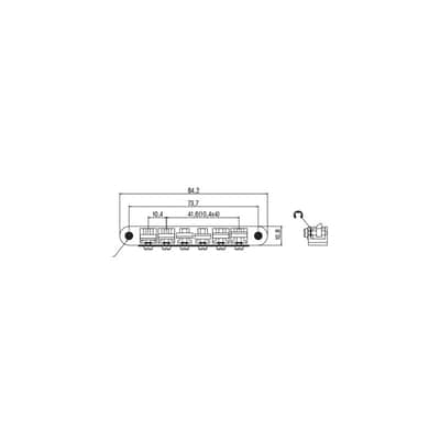 Wilkinson Black Bridge, ABR-1 Gibson style, metric size image 8