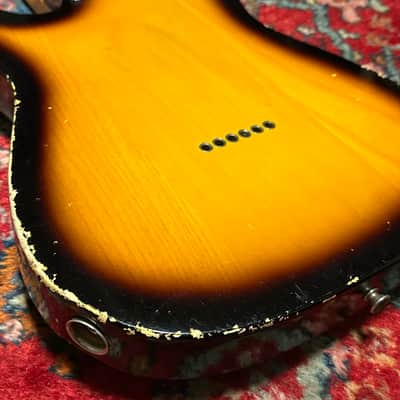Fender Custom Shop ’60s Duo Tone LTD Abigail Ybarra pickups Relic Telecaster 2012 Sunburst image 15