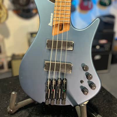 Ibanez EHB Ergonomic Headless Bass Guitar - Arctic Ocean Matte Auth Deal! 995 GET PLEK’D! image 4