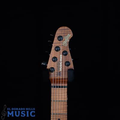 Ernie Ball Music Man StingRay HT Guitar Raspberry Burst image 5