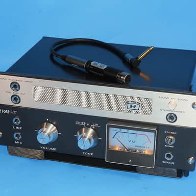 Available Sept 22, Classic Kremer Kraft/ Akai M-8 Restored Tube Mic Preamp/Tube DI,Vintage Mic Trans,Nu-20db Varipad & Custom Case image 3