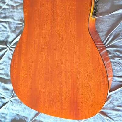 Custom Hand-Painted Yamaha FGX800C Acoustic-Electric image 3