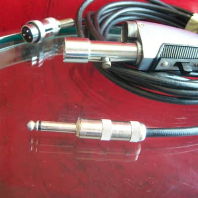 Vintage 1960's Shure 545S dynamic cardioid microphone Low Z with cable & Atlas LO-2B adapter SM57 image 12