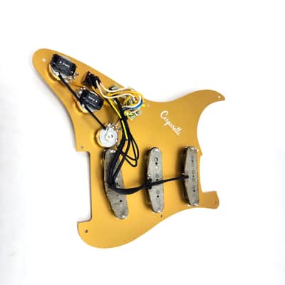 Carparelli 9-Way Strat Wiring Mod – Fully Loaded Pickguard, Vintage Single Coils, CTS Pots image 9