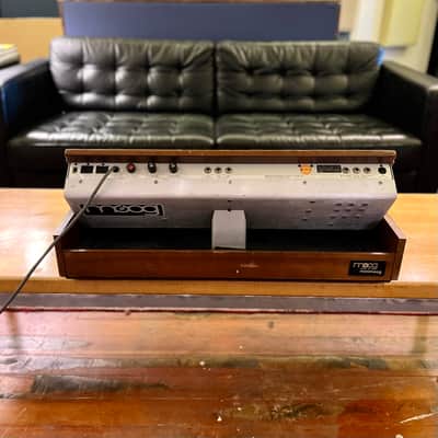 VINTAGE Moog MiniMoog Model D 1979 - Walnut original analog synthesizer USA synth image 6
