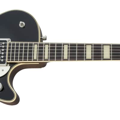 Gretsch G6128T-53 Vintage Select ’53 Duo Jet with Bigsby TV Jones Black with Bag image 4