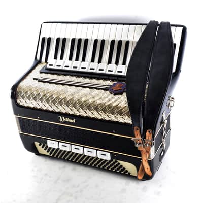 Rare Old/Vintage/Antique, German Made Piano Accordion Weltmeister - 120 bass, 16 registers (11+5) - Golden Era - Youtube VIDEO image 2