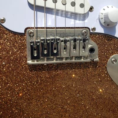 PRS Silver sky se 2022 - cinnamon sparkle image 6