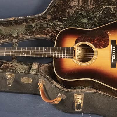 2000 Martin D-28GE Golden Era Brazilian 1935 Sunburst image 14