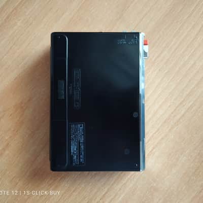 Toshiba Walkman walky radio recorder casstte Player KT RS 30 black working image 2