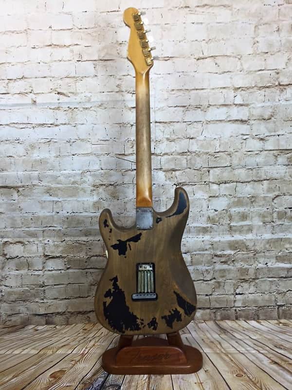John Mayer BLACK1 Tribute Stratocaster Guitar Vintage Relic custom