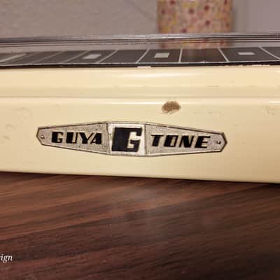 Vintage Guyatone Steel HG-306C, w/case, w/2 tone bars image 8