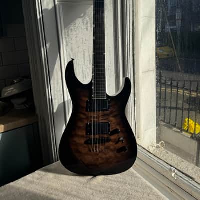 ESP LTD JM-II Josh Middleton Signature 2024 - Black Shadow Burst image 4