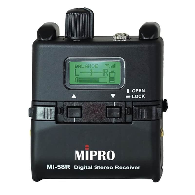 MIPRO MI-58R Digitaler InEar Monitor Empfänger 58GHz image 1