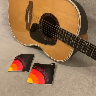1978 USA Applause AE14-4 Acoustic Electric Guitar Natural Finish