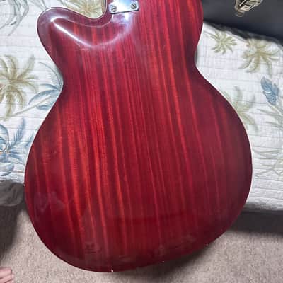 Julio Giuletti A2 Archtop 1960’s - Translucent red wood grain image 10