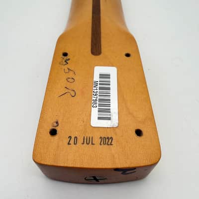 Fender Stratocaster Neck Maple Road Worn 50s Nitro 26012 image 14