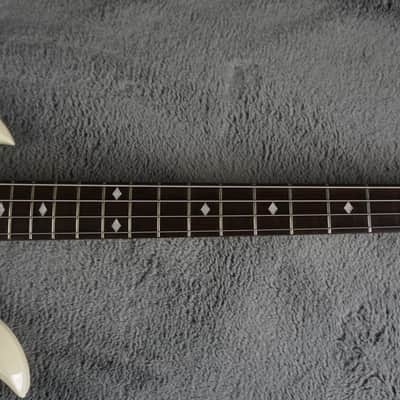 Fernandes Mockingbird - White 4-String Bass Japan w/ Gig Bag image 7
