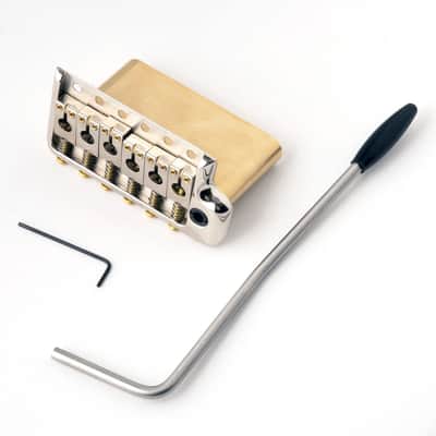 PRS Machined Patented Gen II Tremolo Assembly Nickel 101681:001:002 image 1