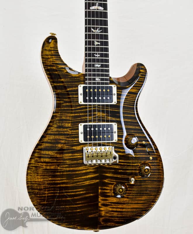 PRS Guitars Custom 24 Piezo - Yellow Tiger 10 Top image 1