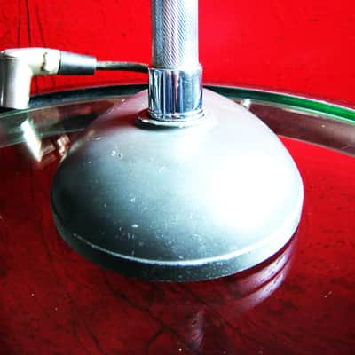 Vintage 1950's Altec 639A ribbon / dynamic cardioid microphone w Altec 24A stand image 6