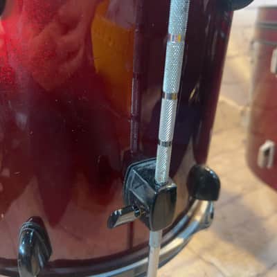 SP Sound Percussion 14 x 14 Floor Tom Deep Red Floor Tom image 5