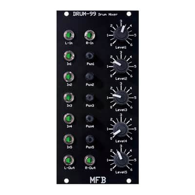 MFB Eurorack 522 Drum Set (Rare-Complete Set!) 2010 Black image 14