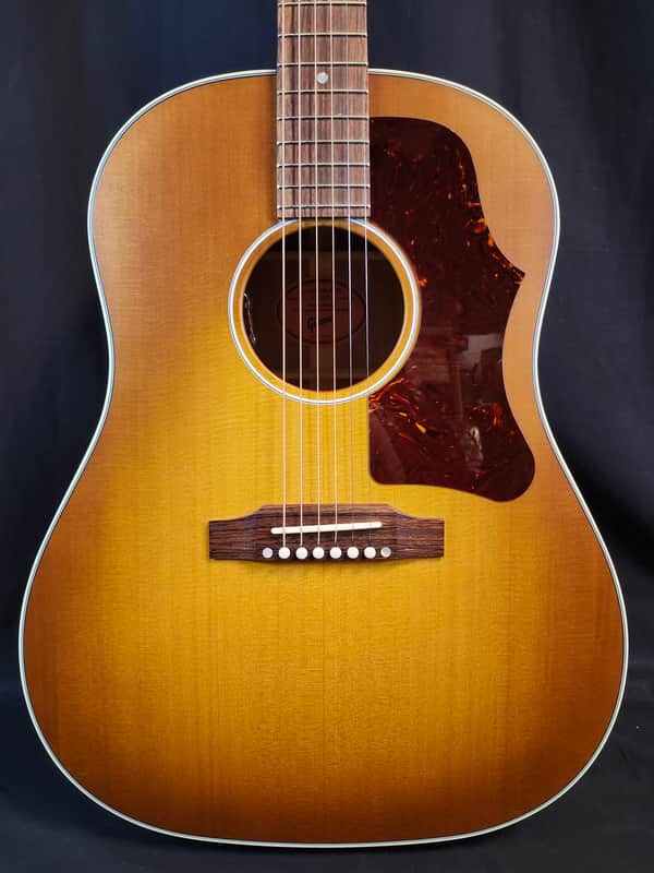 Gibson J-45 50s Faded Round Shoulder Acoustic Electric Guitar W/Case image 1