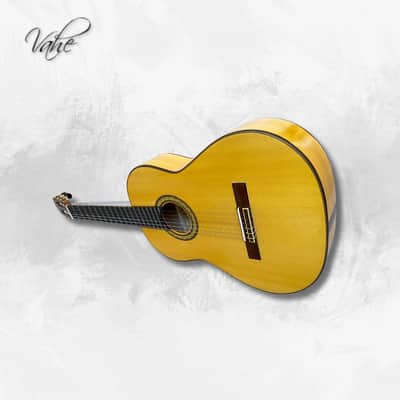 Vahe Flamenco Guitar Blanca, Handcrafted French Polish image 10