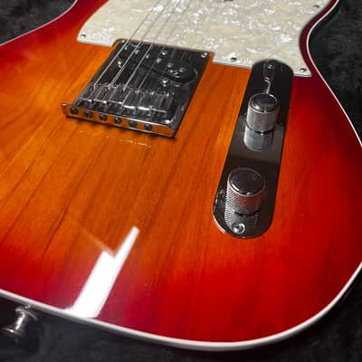 Fender American Deluxe Telecaster Aged Cherry Sunburst Electric Guitar - Used Very Good image 5