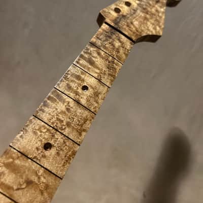 BADA$$ BIRDSEYE MAPLE STRAT GUITAR NECK FITS FENDER WARMOTH image 2
