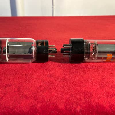 RCA/Philco Mismatched 6L6GC Amp Power Tubes Pair 1980s image 4