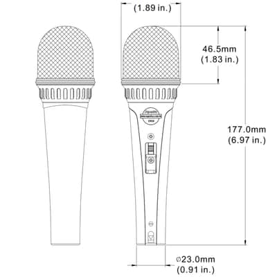 Superlux D108A Vocal Microphone with On/Off Switch image 3