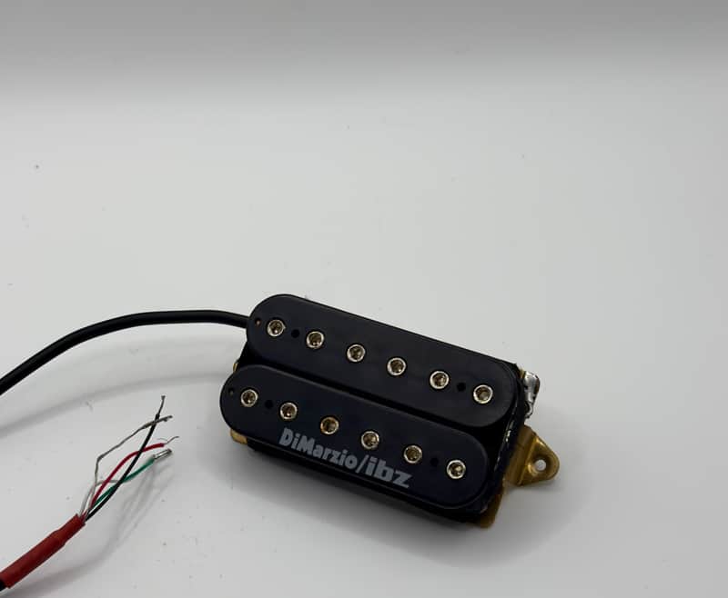 Dimarzio/IBZ Ibanez Electric Guitar Neck Humbucker Pickup USA 2000s - Black image 1