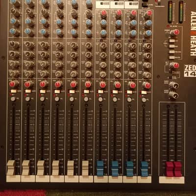 Allen & Heath ZED-14 Analog Mixer + Thomann Flight Case image 5
