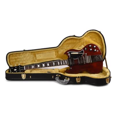 Epiphone Inspired by Gibson Custom 1964 SG Standard Reissue Cherry Red w/Maestro Vibrola image 9