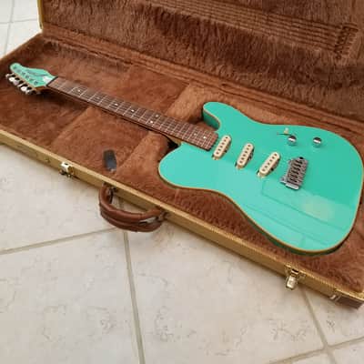 Zion Guitar Technology Custom Build 2009 Surf-green image 12