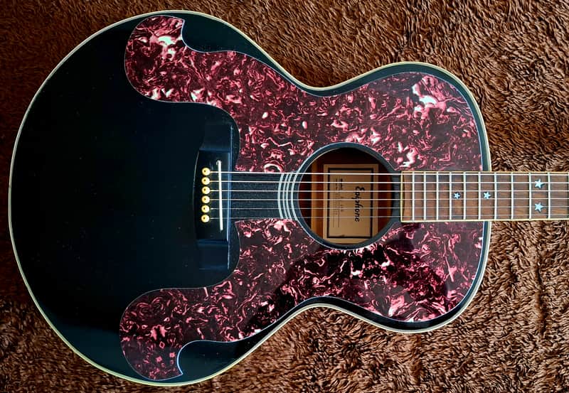 Epiphone SQ 180 Everly Brothers 1990s - Black | Reverb