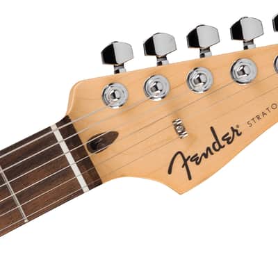 Fender Standard Stratocaster® HSS, Laurel Fingerboard, Black Pickguard, Black image 4
