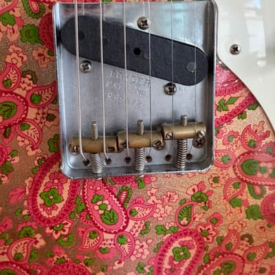 Fender Custom Shop Limited Edition 50’s Thinline Telecaster Relic - Pink Paisley - NAMM Display Model w/ Full Case Candy & COA image 6