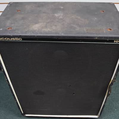 Acoustic 370 Bass Amp w/ Model 106 2x15 Cabinet, Vintage 1970's in Fair Condition *Fully Functional image 9