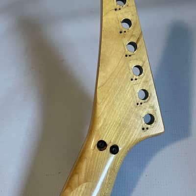 1986 Japan Charvel Jackson Import Model 2 TM Logo Guitar Neck 22 Fret Dot Inlays Modified Floyd Ready image 6