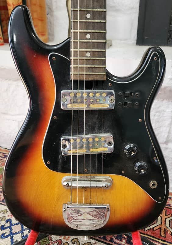 PROJECT! Teisco/Harmony ET200 Style Pawn Shop Surf Guitar 1960s Japan image 1