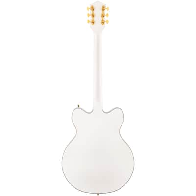 Gretsch G5422GLH Electromatic Hollow Body Left-Handed - Laurel Fingerboard, Snowcrest White image 2