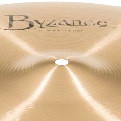 Meinl Byzance Traditional Medium Thin Crash Cymbal 17" image 6