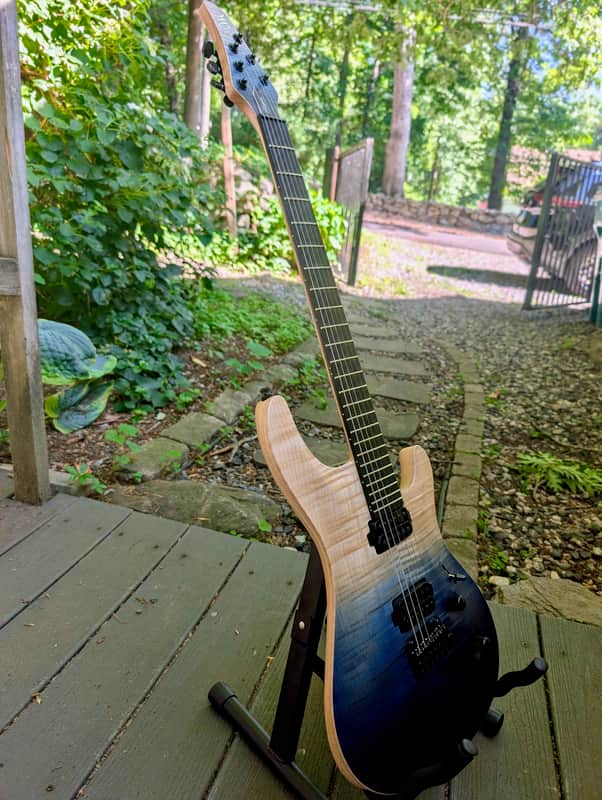Mayones Regius Core Classic V24 6 (2021) | Bare Knuckle TKO Set | Neck-Through | Ebony Board | OHSC image 1