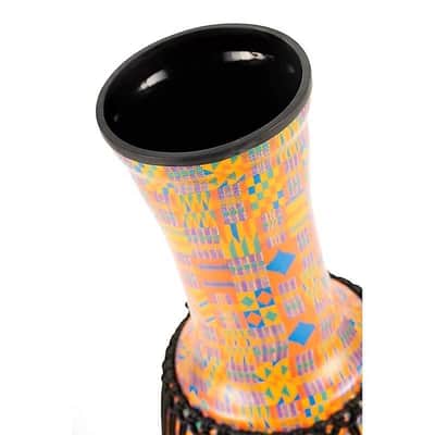 Meinl PADJ2-L-F 12" Travel Series Kenyan Quilt Rope Tuned Djembe w/ Synthetic Head image 4
